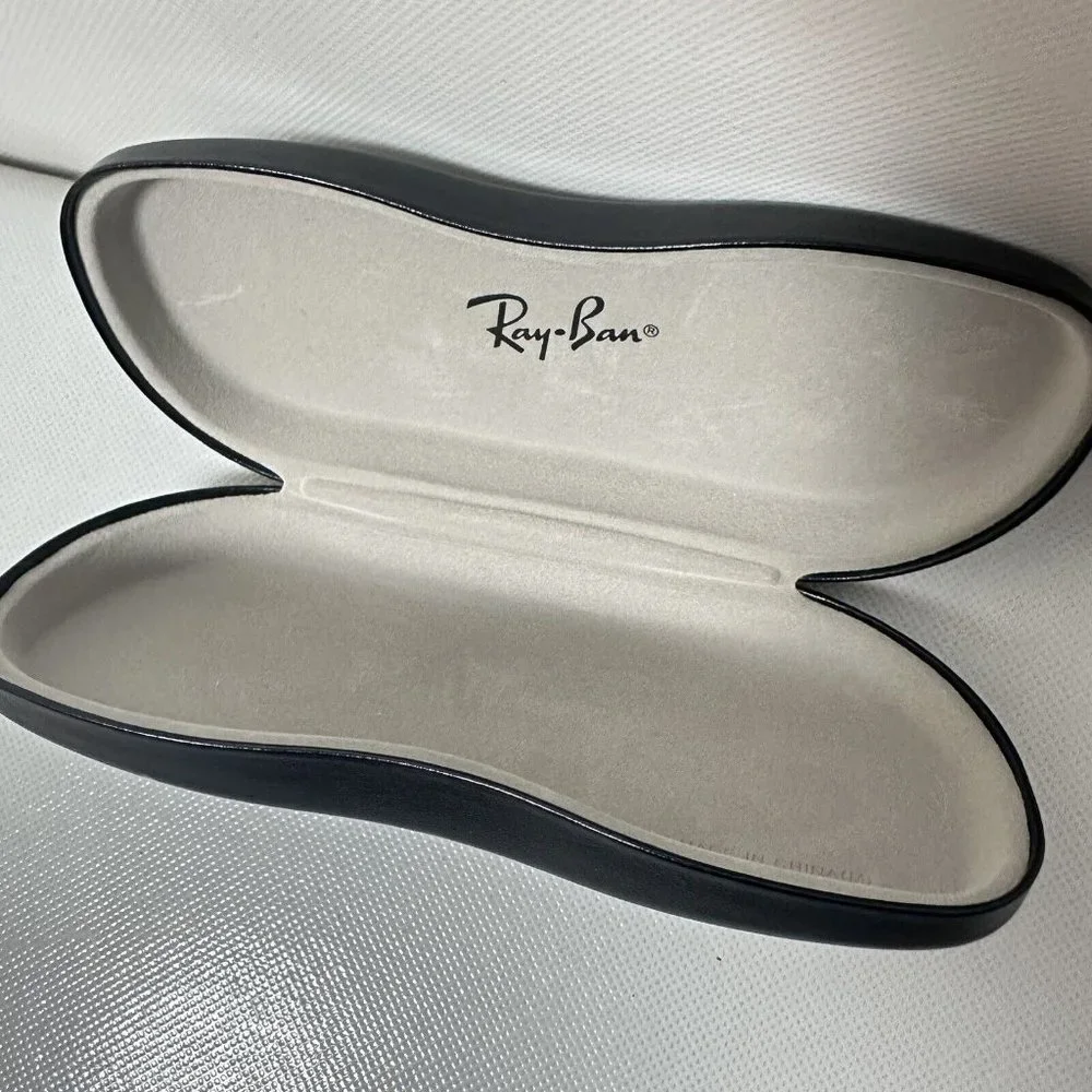 Authentic RAY BAN Large Hard Side Protective Clamshell Eyeglasses Sunglass Case